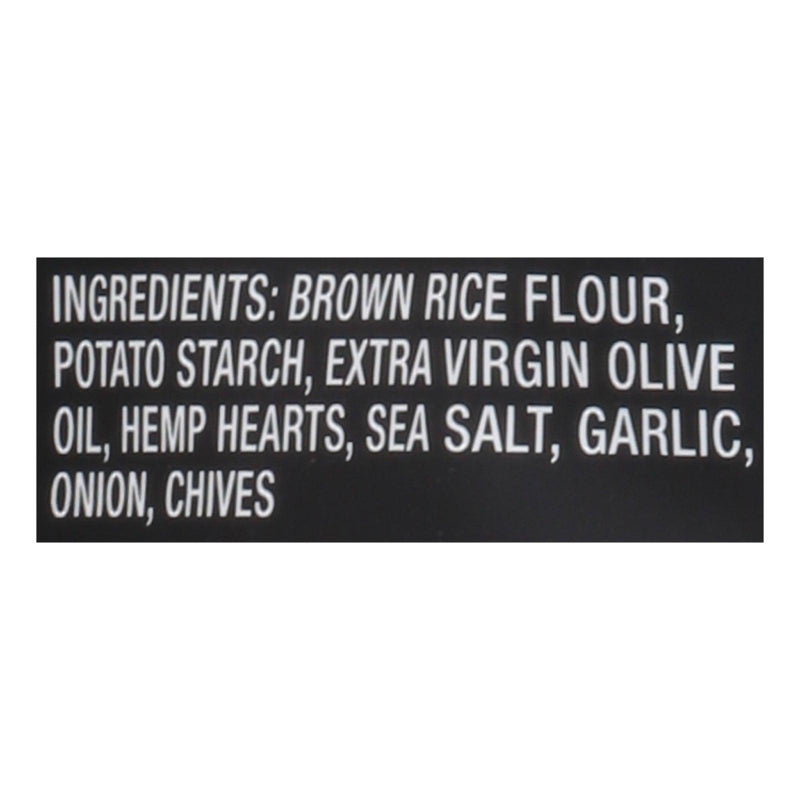 Every Body Eat - Snack Thins Chive/garlic - Case Of 6-4 Ounce
