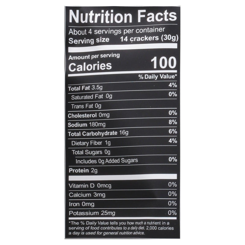 Every Body Eat - Snack Thins Chive/garlic - Case Of 6-4 Ounce