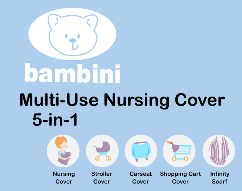 An image displaying Baby Nursing Cover Breastfeeding Privacy Cover by Bambini