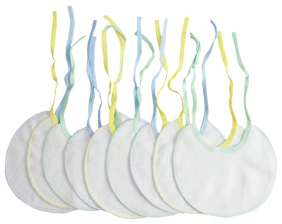 An image displaying Infant Nine Piece Bib Set (pack Of 9) by Bambini