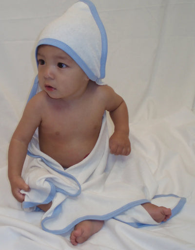 An image displaying Infant Hooded Bath Towel (pack Of 2) by Bambini