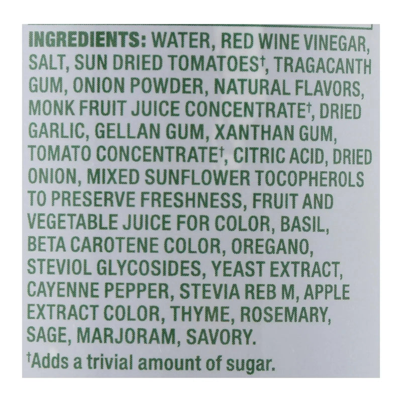 Walden Farms, Italian Dressing With Sun Dried Tomato - Case Of 6 - 12 Ounce
