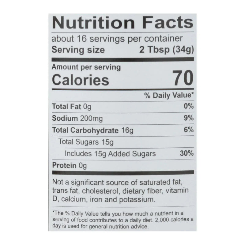 An image displaying Rib Rack Bbq Sauce - Sweet Honey - Case Of 6 - 19 Ounce. by Rib Rack