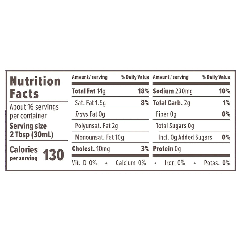 An image displaying Primal Kitchen - Dressing Caesar Avo Oil - Case Of 6-16 Ounce by Primal Kitchen