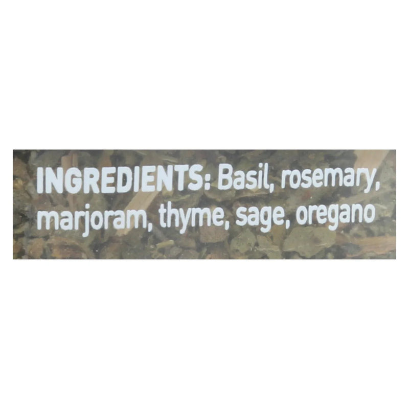 The Spice Hunter Salt Free Italian Seasoning Blend  - Case Of 6 - .6 Ounce