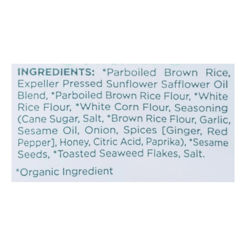 Lundberg Family Farms - Rice Chips Og3 Ses Seed - Cs Of 6-5.5 Oz