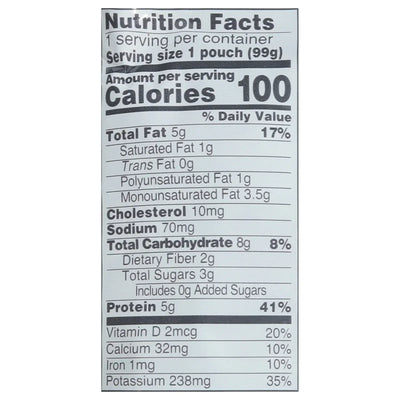 An image displaying Serenity Kids - Pouch Salmon Teriyaki - Case Of 6-3.5 Ounce by Serenity Kids