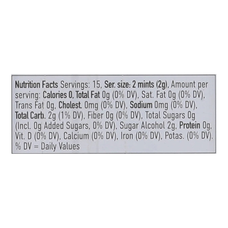 An image displaying Pur Mint - Mints Peppermint - Case Of 12-1.05 Ounce by Pur Mint