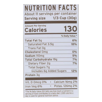 An image displaying Purely Elizabeth Organic Ancient Grain Granola - Blueberry Hemp - Case Of 6 - 12 Ounce. by Purely Elizabeth