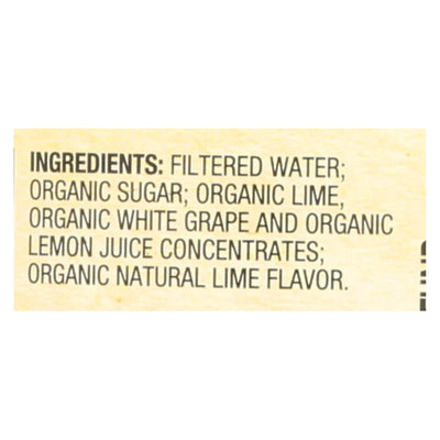 Santa Cruz Organic Juice - Limeade - Case Of 12 - 32 Ounce.