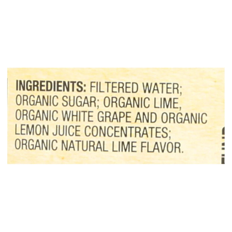 Santa Cruz Organic Juice - Limeade - Case Of 12 - 32 Ounce.