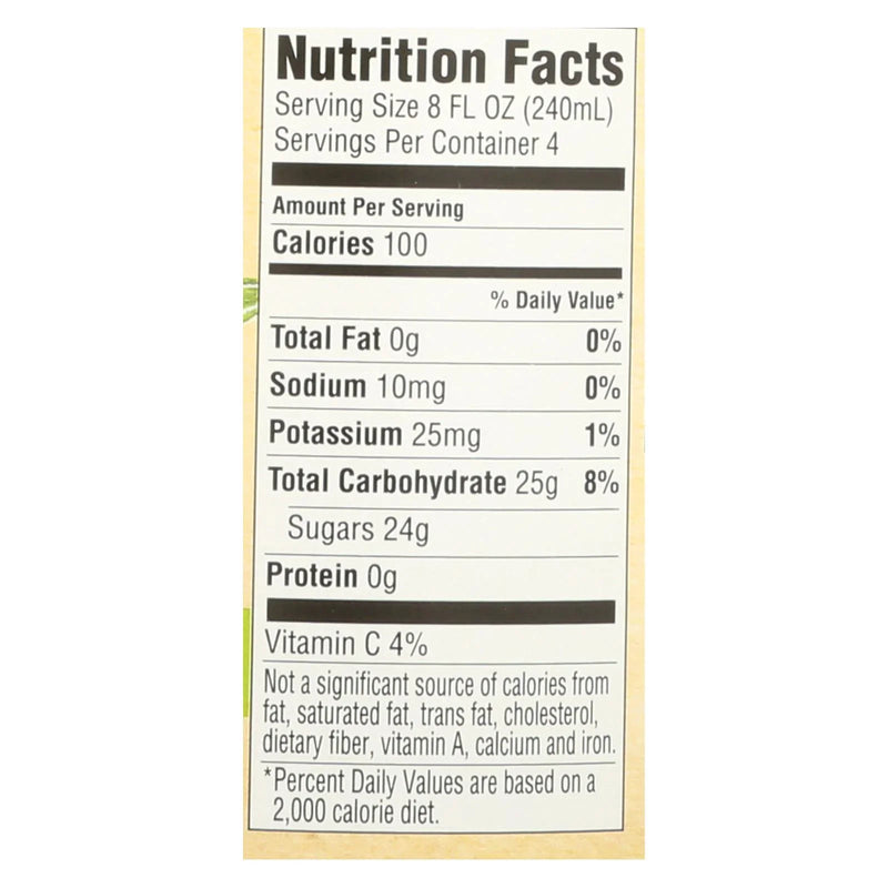 Santa Cruz Organic Juice - Limeade - Case Of 12 - 32 Ounce.