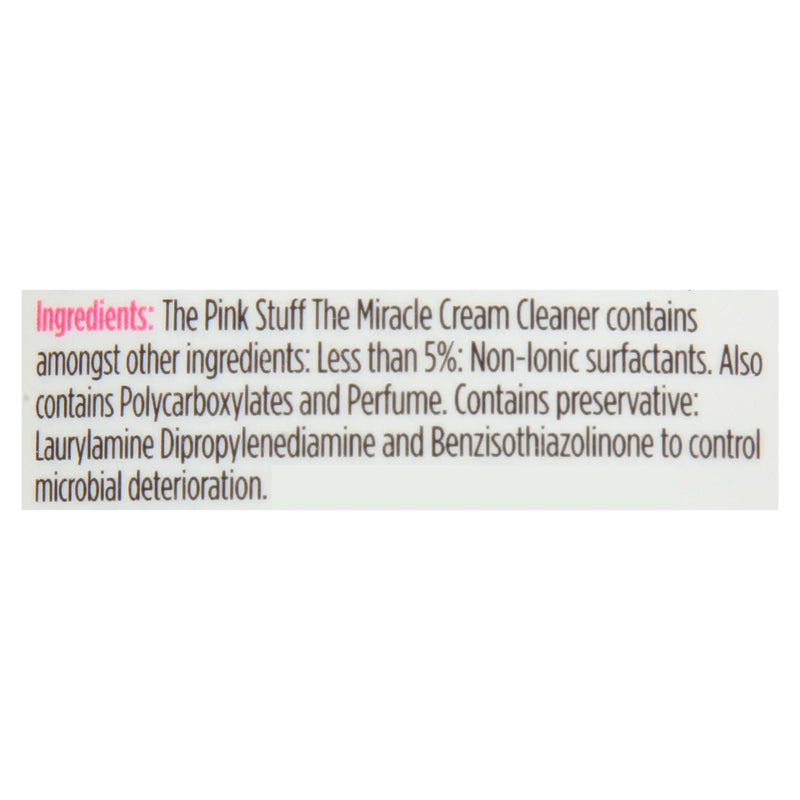 The Pink Stuff - Miracle Cream Cleaner - Case Of 12-25.4 Ounce