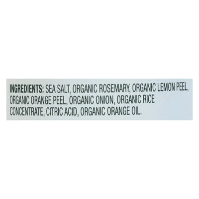 Simply Organic - Salt Og2 Citrus Rosemary - Cs Of 6-2.58 Oz