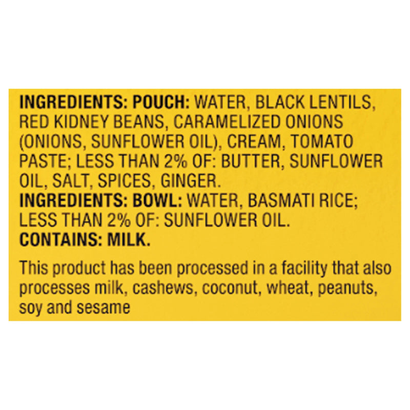 Tasty Bite - Bowl Chili & Rice - Case Of 6-8.8 Ounce