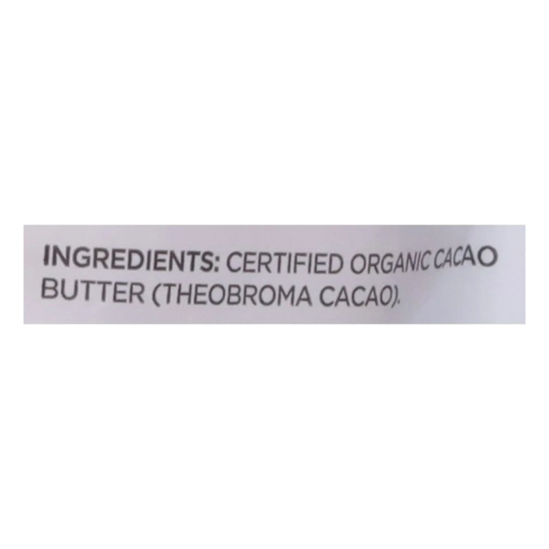 Navitas Organics - Wafers Og1 Cacao Butter - Case Of 6-8 Ounce