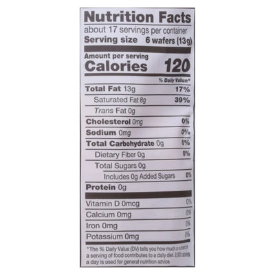 Navitas Organics - Wafers Og1 Cacao Butter - Case Of 6-8 Ounce