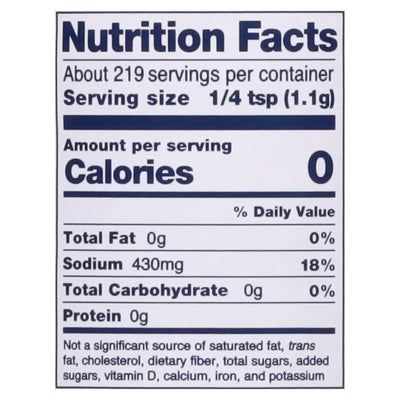 Diamond Crystal - Salt Fine Baking - Case Of 12-8.5 Ounce