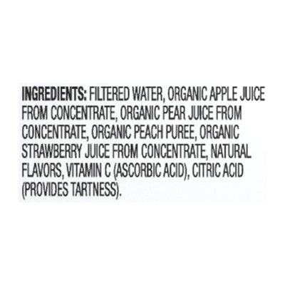 Honest Kids - Jc/drk Organic Straw Pch - Case Of 5-8/6 Ounce