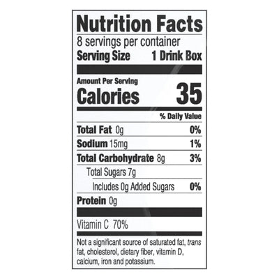 Honest Kids - Jc/drk Organic Straw Pch - Case Of 5-8/6 Ounce