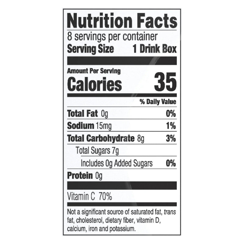 Honest Kids - Jc/drk Organic Straw Pch - Case Of 5-8/6 Ounce