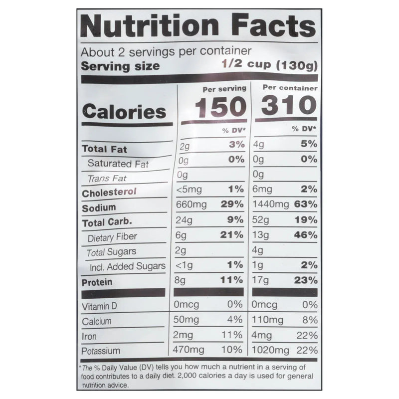 An image displaying Somos - Beans Rth Rfrd Chptle Blk - Case Of 6-10 Ounce by Somos