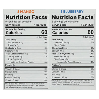That's It - Frt Bar Mngo&blubry Vrty - Cs Of 6-7 Oz