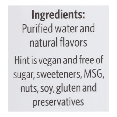 An image displaying Hint - Water Grape - Case Of 12-16 Ounce by Hint