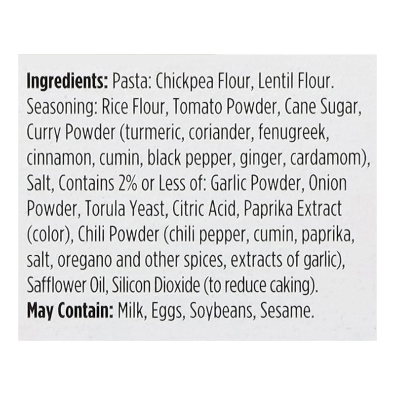 Chickapea Pasta - Chkp Psta 1 Pot Tom Curry - Cs Of 6-7 Oz