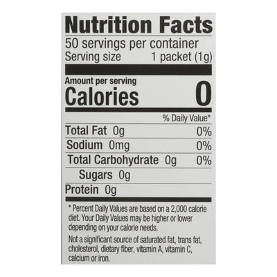 An image displaying Stevita - Stevia Organic Original - Case Of 6-50 Pkt by Stevita Naturals