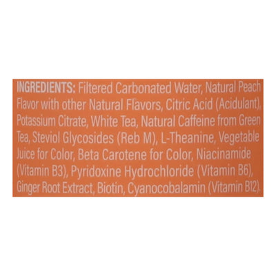 Gorgie - Sprk Energy Peachy Keen - Case Of 12-12 Ounce