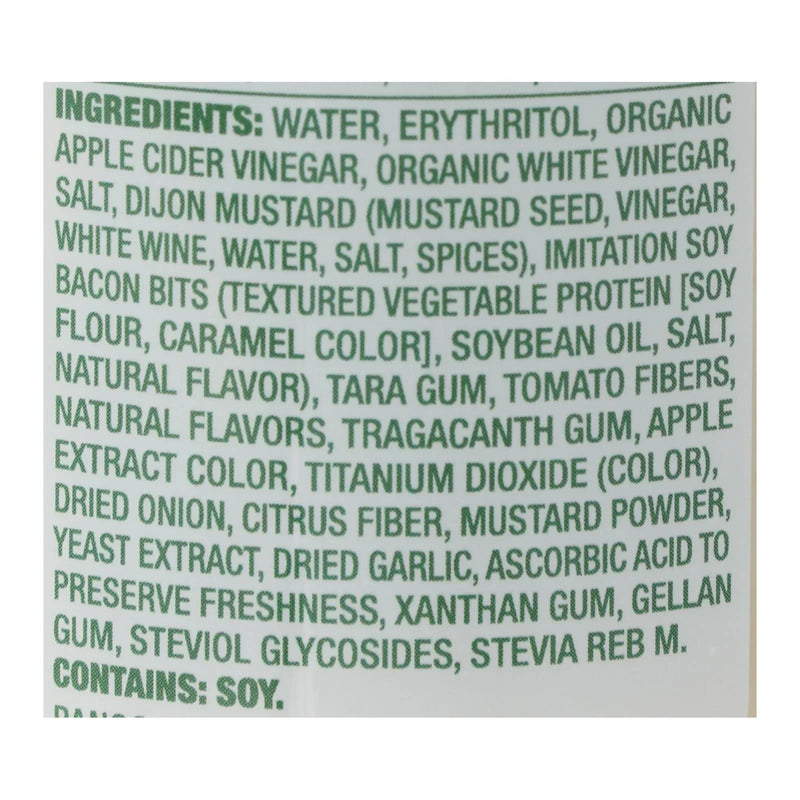 Walden Farms, Calorie Free Creamy Bacon Dressing - Case Of 6 - 12 Ounce