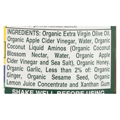 Bragg - Dressing And Marinade - Ginger And Sesame - 12 Ounce - Case Of 6