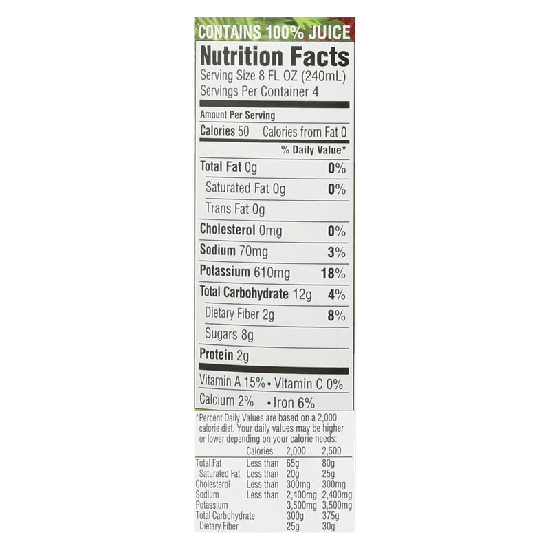 An image displaying Rw Knudsen Very Veggie Organic Juice - Case Of 6 - 32 Ounce by R.w. Knudsen