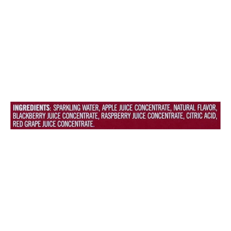 Izze - Can Sparkling Blackberry - Cs Of 4-6/8.4 Fz