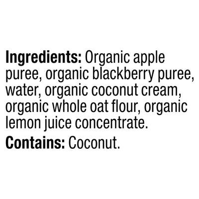 Plum Organics - Stg2 Og2 Apl Blkbry Ccnt - Cs Of 12-3.5 Oz