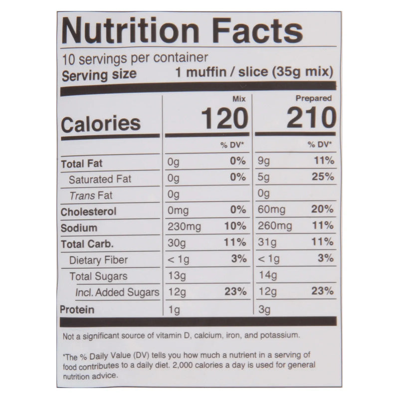 An image displaying Miss Jones Baking Co - Mx Banana Bread Muffin Gf - Case Of 6-12.35 Ounce by Miss Jones Baking Co