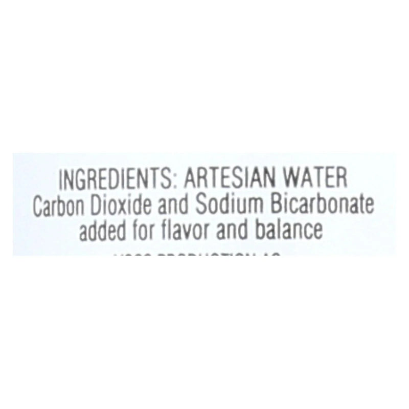 Voss Water Artesian Water - Sparkling - Case Of 12 - 27.1 Ounce.