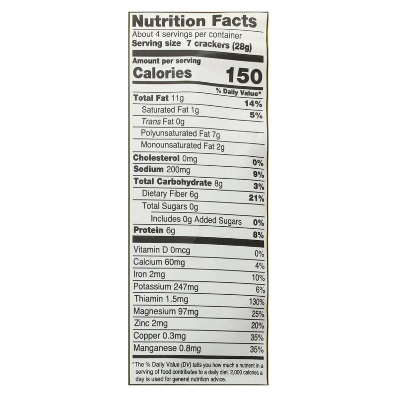 Dr. In The Kitchen - Flkrs Crkr Og2 Mltsd Ches - Cs Of 6-4 Oz