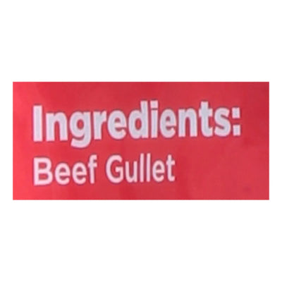 An image displaying Paw Love - Dg Chw Beef Gullet Stck - Case Of 6-12 Count by Paw Love