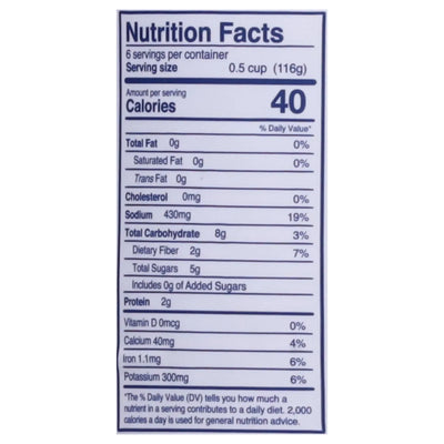 Yo Mama's Foods - Sce Marinara Sensitive - Cs Of 6-25 Oz