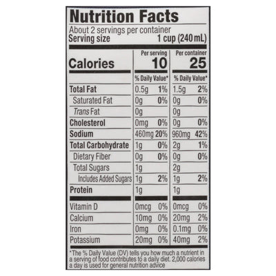 Manischewitz - Broth Chkn Low Sdm Asptc - Case Of 12-17 Ounce