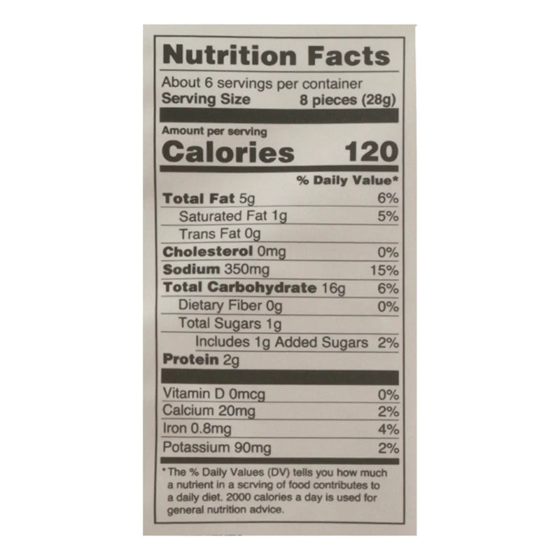An image displaying Quinn - Prtz Nug Plant Based Chzypzria - Case Of 8-5.8 Ounce by Quinn