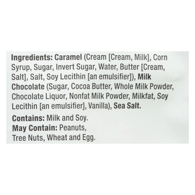 An image displaying Sanders - Milk Choc Ssalt Crml Thin - Case Of 6-6 Ounce by Sanders