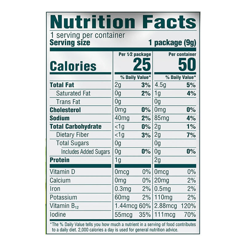 Gimme Seaweed Snacks - Seaweed Snck Organic Ss &avoc - Case Of 12-.32 Ounce