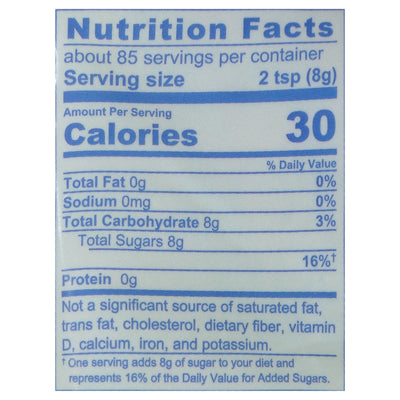 Wholesome - Sugar Organic Turb Regen - Case Of 12-24 Ounce