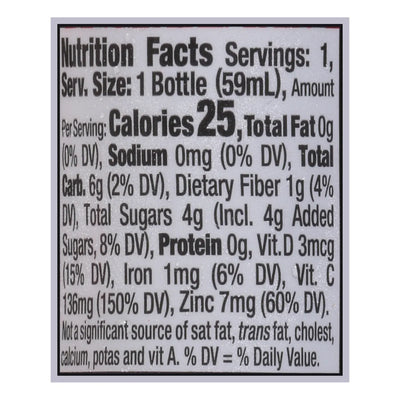 An image displaying Remedy Organics - Shot Organic Protect Immunity - Case Of 24-2 Ounce by Remedy Organics