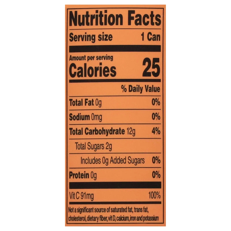 Heywell - Sprk Uplift Orange Mngo - Case Of 12-12 Ounce