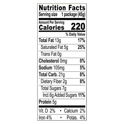 An image displaying Once Again - Cracker Sandwich Organic Peanut Butter Grm - Case Of 8-1.59 Ounce by Once Again