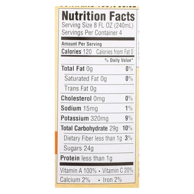 An image displaying Santa Cruz Organic Orange Mango Juice - Case Of 6 - 32 Ounce by Santa Cruz Organic